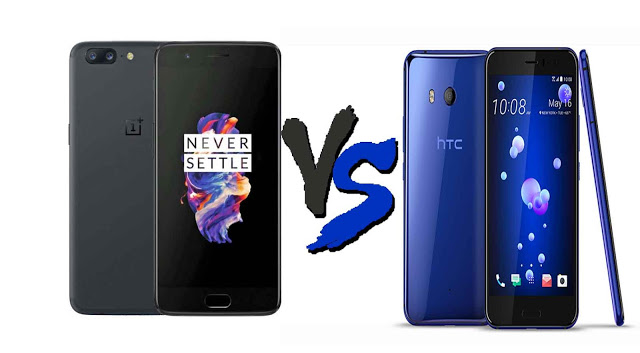 OnePlus 5 VS HTC U11